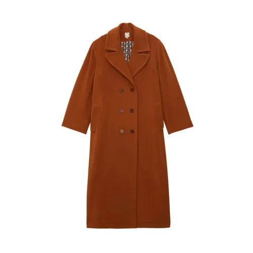 Coats > Double-Breasted Coats - - Ines de la Fressange Paris - Modalova