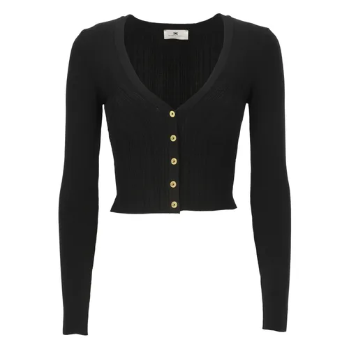 Knitwear > Cardigans - - Elisabetta Franchi - Modalova