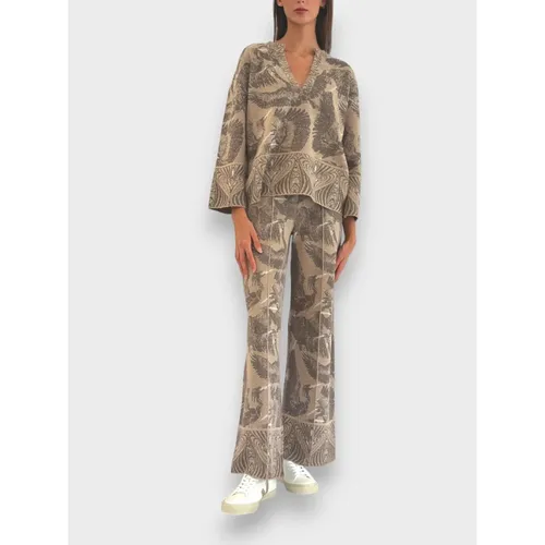 Trousers > Wide Trousers - - Nenette - Modalova