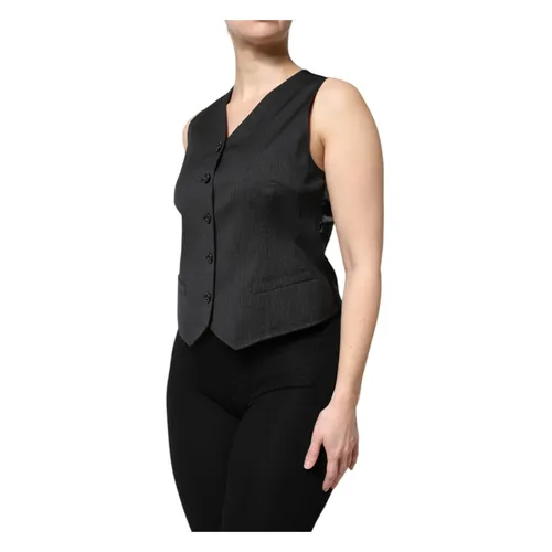 Jackets > Vests - - Dolce & Gabbana - Modalova