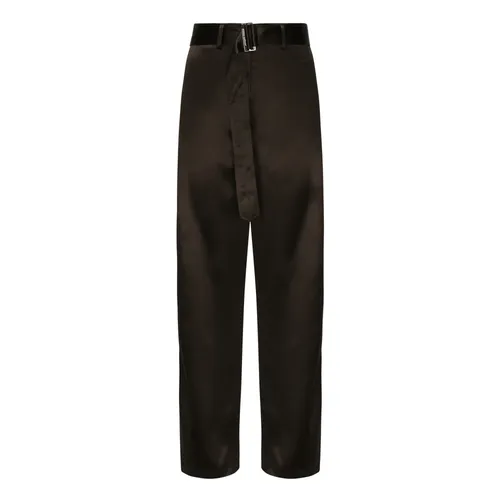 Trousers > Straight Trousers - - Magda Butrym - Modalova