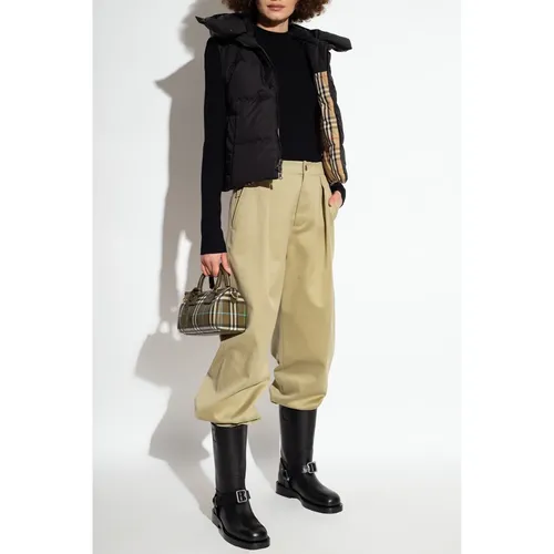 Trousers > Straight Trousers - - Burberry - Modalova