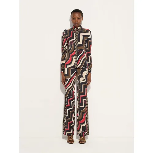 Trousers > Wide Trousers - - Pucci - Modalova