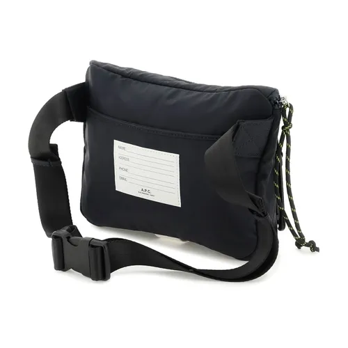 A.p.c. - Bags > Belt Bags - Blue - A.p.c. - Modalova