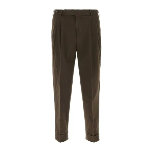 Trousers > Cropped Trousers - - PT Torino - Modalova