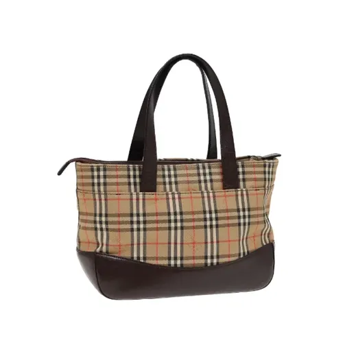 Pre-owned > Pre-owned Bags > Pre-owned Tote Bags - - Burberry Vintage - Modalova