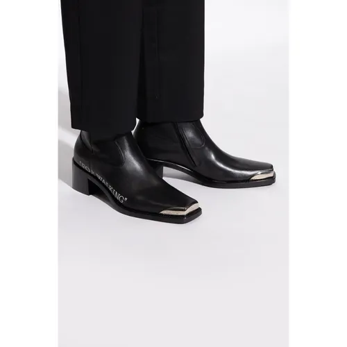 Shoes > Boots > Heeled Boots - - Off White - Modalova