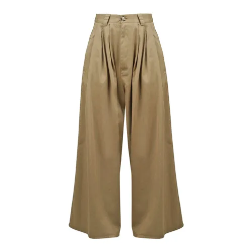Trousers > Wide Trousers - - Ottod'Ame - Modalova