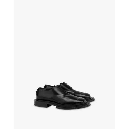 Shoes > Flats > Laced Shoes - - Moschino - Modalova