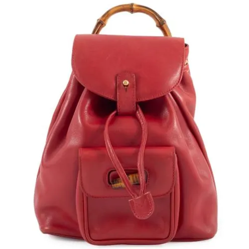 Pre-owned > Pre-owned Bags > Pre-owned Backpacks - - Gucci Vintage - Modalova