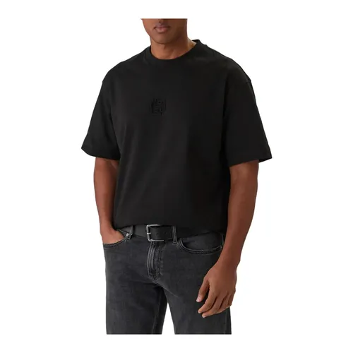 Hugo - Tops > T-Shirts - Black - Hugo - Modalova