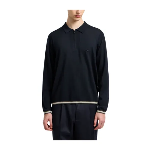 Knitwear > V-neck Knitwear - - Emporio Armani - Modalova