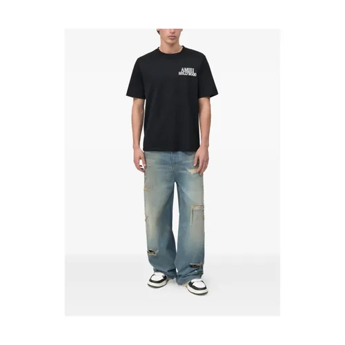 Amiri - Tops > T-Shirts - Black - Amiri - Modalova
