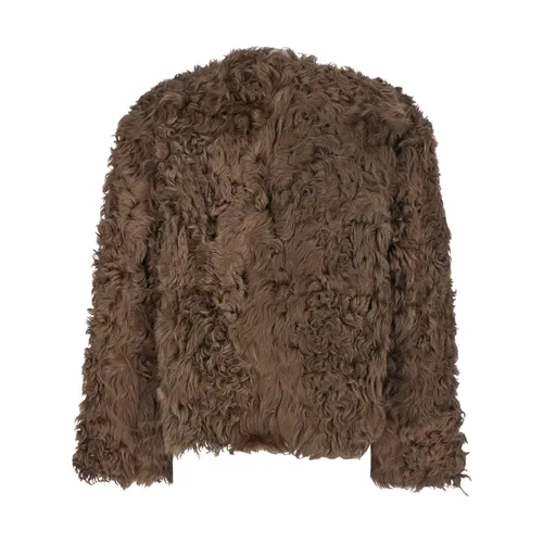 Jackets > Faux Fur & Shearling Jackets - - Plain - Modalova