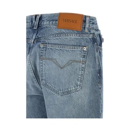Jeans > Straight Jeans - - Versace - Modalova