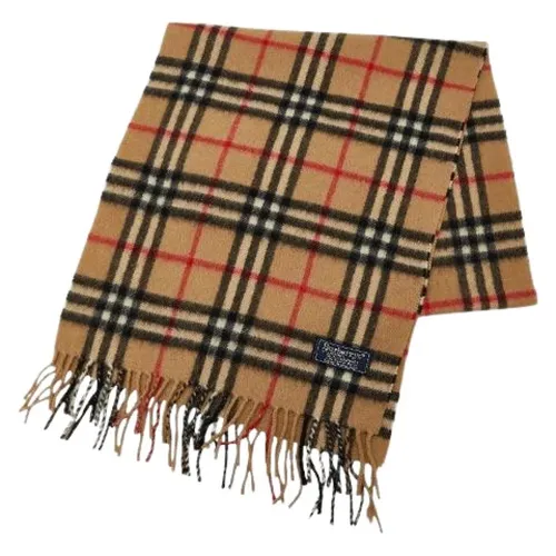 Pre-owned > Pre-owned Accessories > Pre-owned Scarves - - Burberry Vintage - Modalova