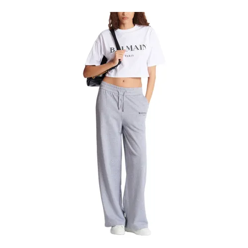 Trousers > Sweatpants - - Balmain - Modalova