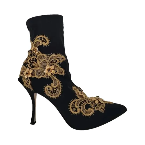 Shoes > Boots > Heeled Boots - - Dolce & Gabbana - Modalova