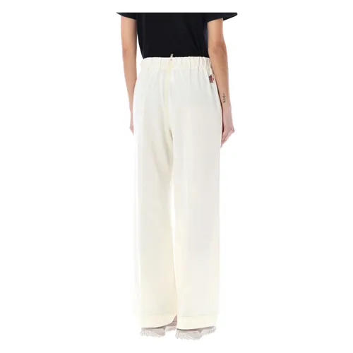 Trousers > Wide Trousers - - Moncler - Modalova