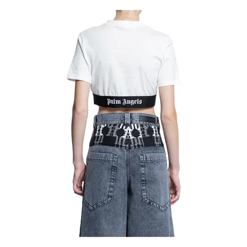 Tops > T-Shirts - - Palm Angels - Modalova