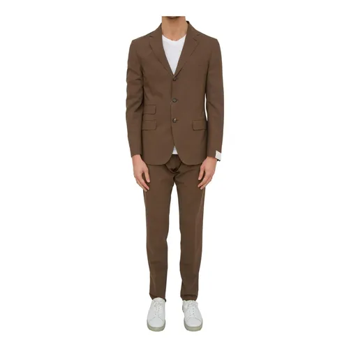 Suits > Suit Sets > Single Breasted Suits - - Eleventy - Modalova