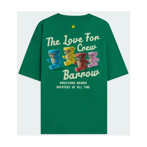Barrow - Tops > T-Shirts - Green - Barrow - Modalova