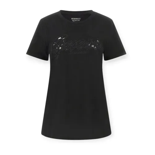 Guess - Tops > T-Shirts - Black - Guess - Modalova