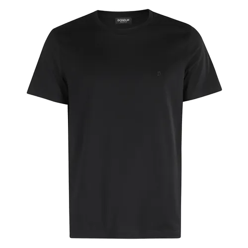 Dondup - Tops > T-Shirts - Black - Dondup - Modalova