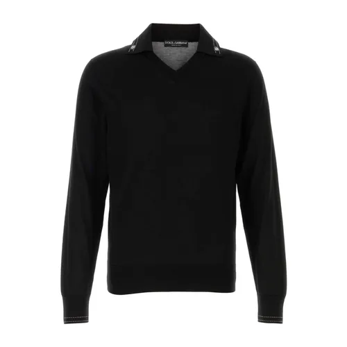 Knitwear > V-neck Knitwear - - Dolce & Gabbana - Modalova