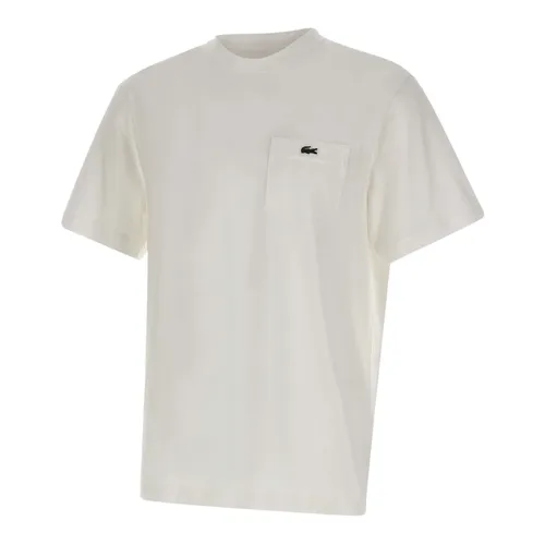Lacoste - Tops > T-Shirts - White - Lacoste - Modalova