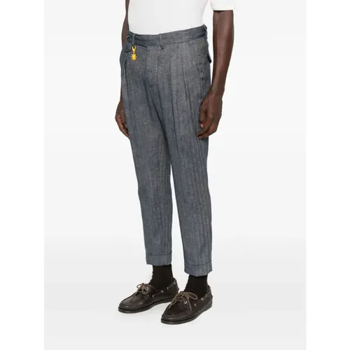 Trousers > Suit Trousers - - Manuel Ritz - Modalova