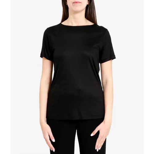 Fay - Tops > T-Shirts - Black - Fay - Modalova