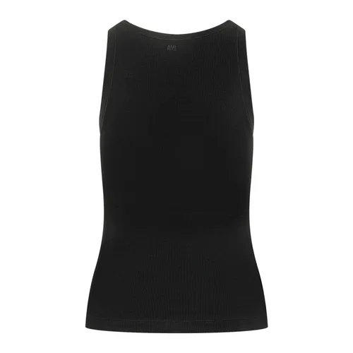 Tops > Sleeveless Tops - - Ami Paris - Modalova