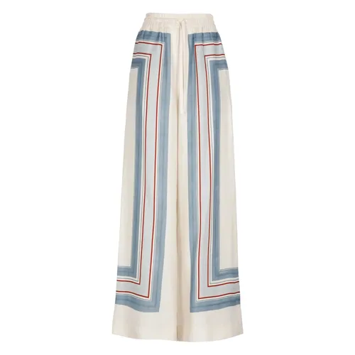 Trousers > Wide Trousers - - Zimmermann - Modalova