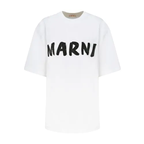 Marni - Tops > T-Shirts - White - Marni - Modalova