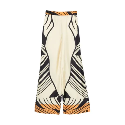 Trousers > Wide Trousers - - Raquel Diniz - Modalova