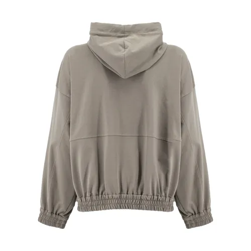 Sweatshirts & Hoodies > Zip-throughs - - Brunello Cucinelli - Modalova