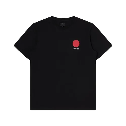 Edwin - Tops > T-Shirts - Black - Edwin - Modalova
