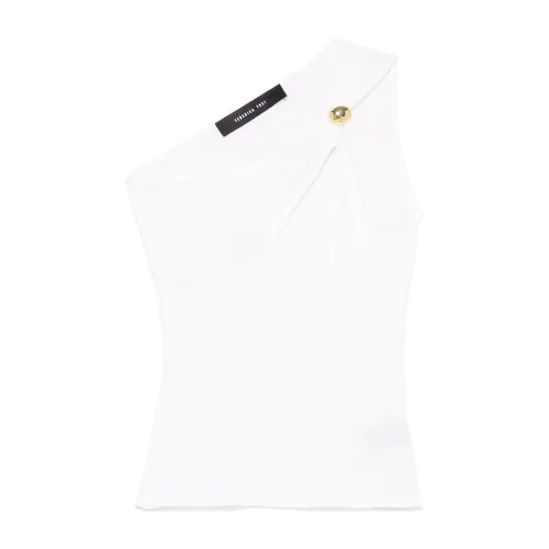 Tops > Sleeveless Tops - - Federica Tosi - Modalova