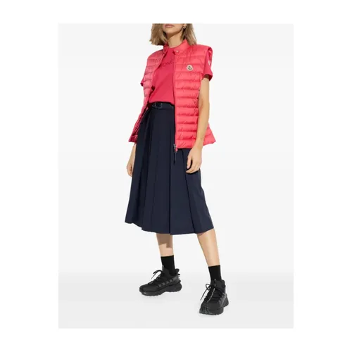 Moncler - Jackets > Vests - Pink - Moncler - Modalova