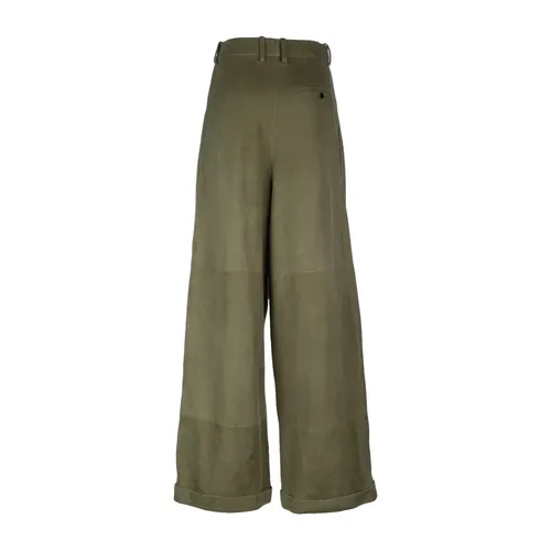 Trousers > Wide Trousers - - Loewe - Modalova