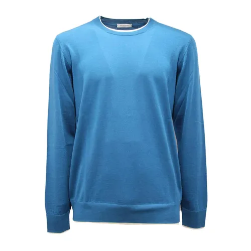 Knitwear > Round-neck Knitwear - - Paolo Pecora - Modalova