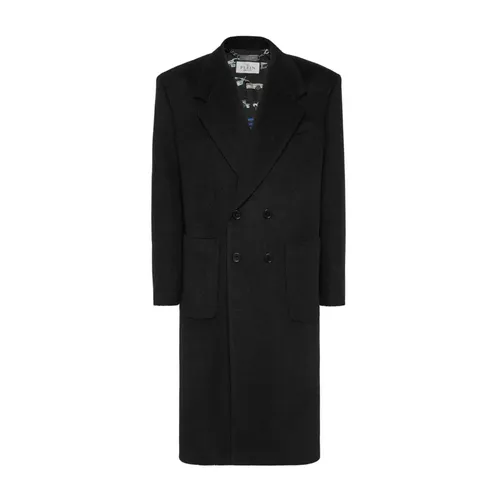 Coats > Double-Breasted Coats - - Philipp Plein - Modalova