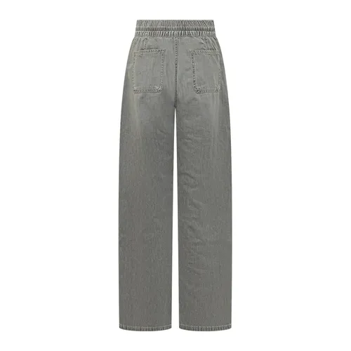 Ba&Sh - Jeans > Wide Jeans - Gray - Ba&Sh - Modalova