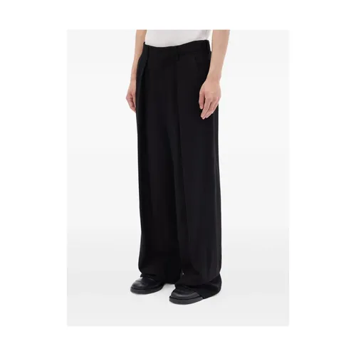 Trousers > Wide Trousers - - Ann Demeulemeester - Modalova