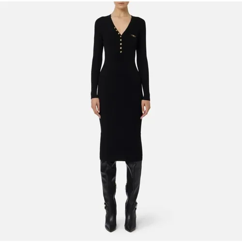 Dresses > Day Dresses > Midi Dresses - - Elisabetta Franchi - Modalova