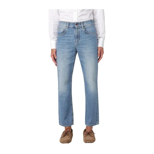 Jeans > Slim-fit Jeans - - Brunello Cucinelli - Modalova
