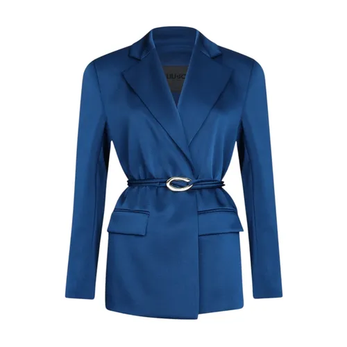 Liu Jo - Jackets > Blazers - Blue - Liu Jo - Modalova