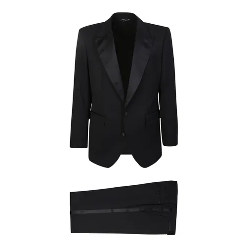 Suits > Suit Sets > Single Breasted Suits - - Dolce & Gabbana - Modalova