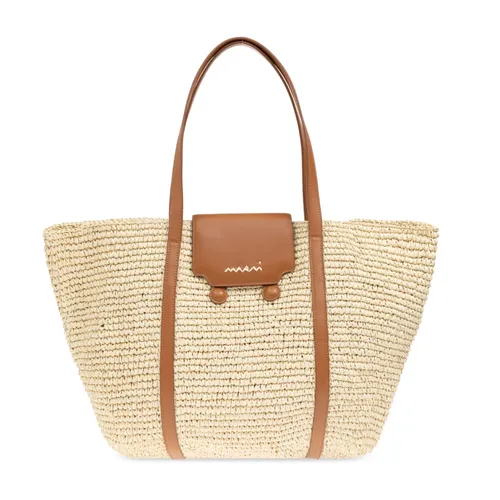 Marni - Bags > Tote Bags - Beige - Marni - Modalova